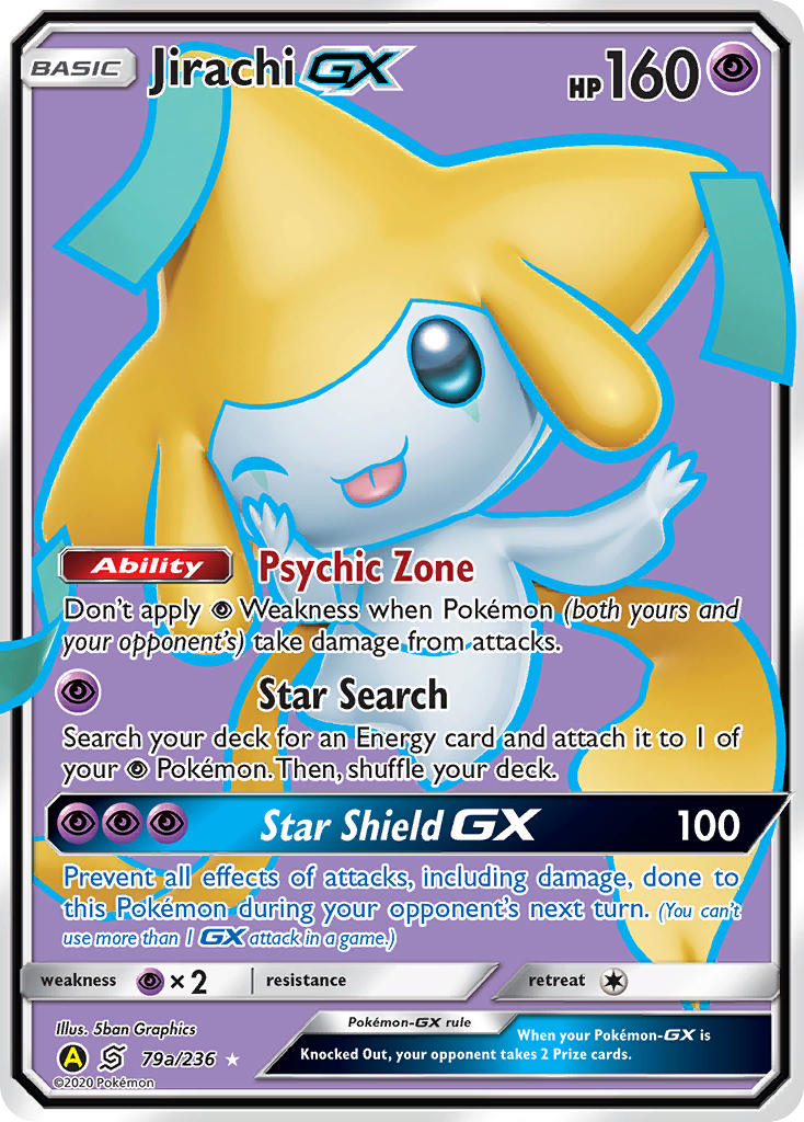 Jirachi-GX 79a/236 Rare Ultra | Unified Minds | Pokemon Card