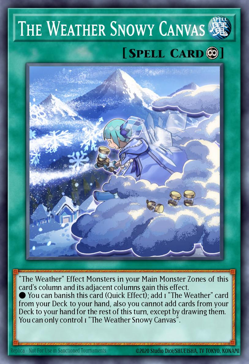 The Weather Snowy Canvas - MGED-EN098 Rare | Yu-Gi-Oh! Card Brickheads Collectables The Weather Snowy Canvas - MGED-EN098 Rare | Yu-Gi-Oh! Card Brickheads Collectables