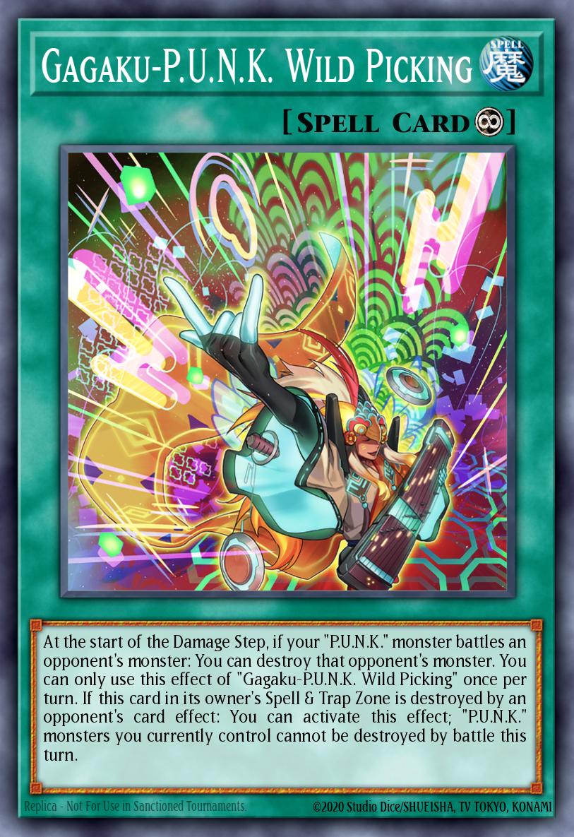 Gagaku-P.U.N.K. Wild Picking - GRCR-EN009 Rare