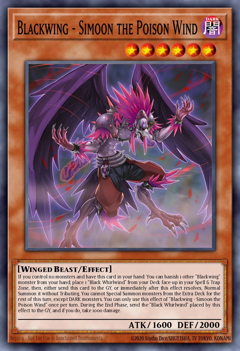 Blackwing - Simoon the Poison Wind - RA01-EN012 Ultra Rare | Yu-Gi-Oh! Brickheads Collectables Blackwing - Simoon the Poison Wind - RA01-EN012 Ultra Rare | Yu-Gi-Oh! Brickheads Collectables