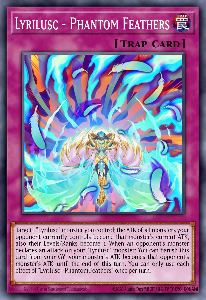 Lyrilusc - Phantom Feathers - LED8-EN041 Rare