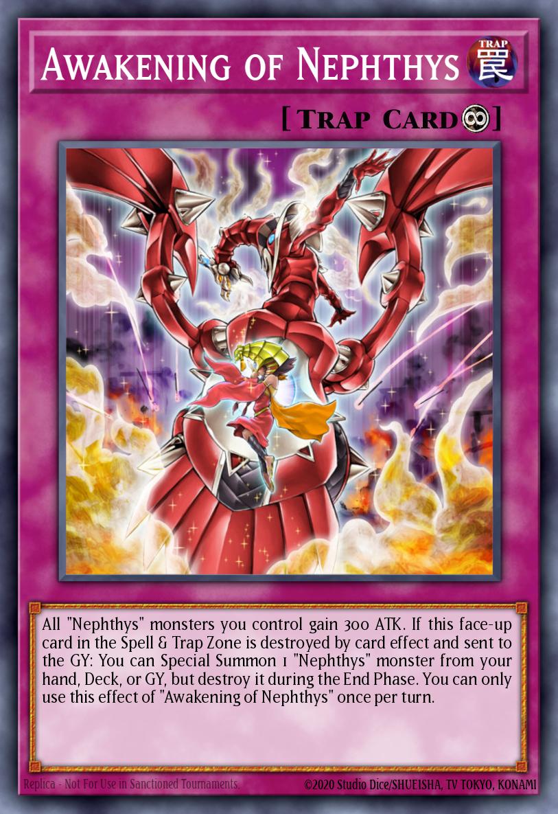 nephthys yugioh deck Awakening of Nephthys - HISU-EN011 Super Rare