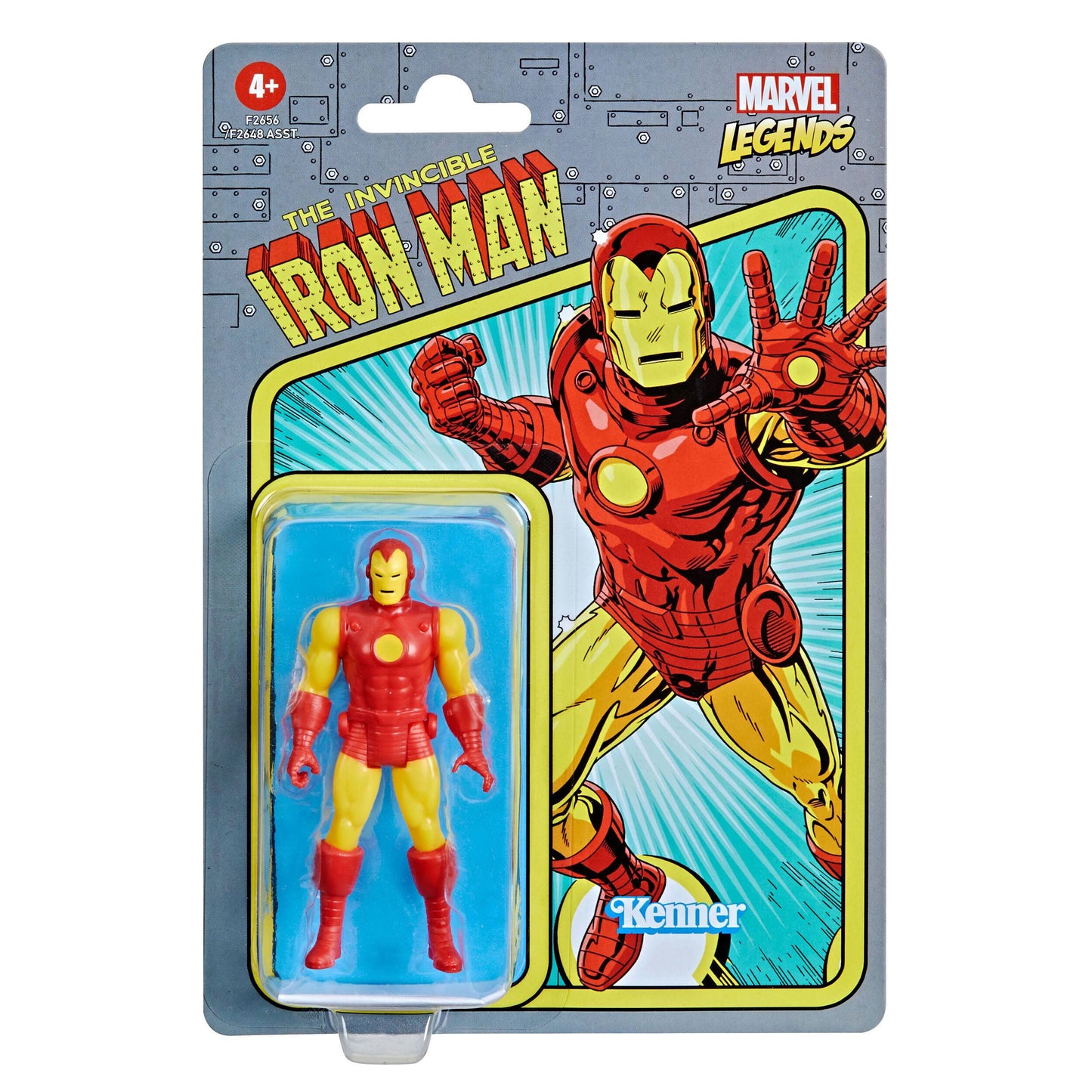 Iron Man | Marvel 3.75” Legends Retro Collection | Hasbro Action Figure