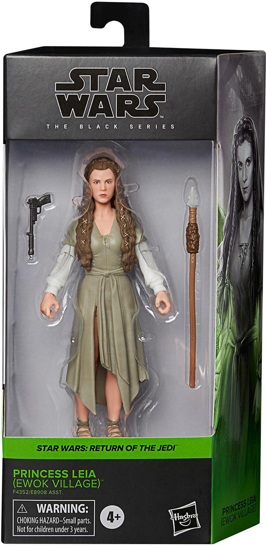 Princess Leia (Ewok Village) | Star Wars 6” Black Series | Hasbro Action Figure