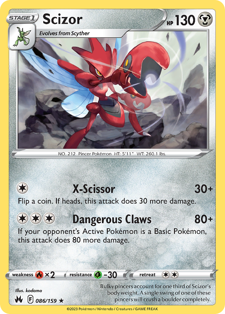 Buy Scizor Rare | Crown Zenith | Pokemon Card Australia Buy Scizor Rare | Crown Zenith | Pokemon Card Australia