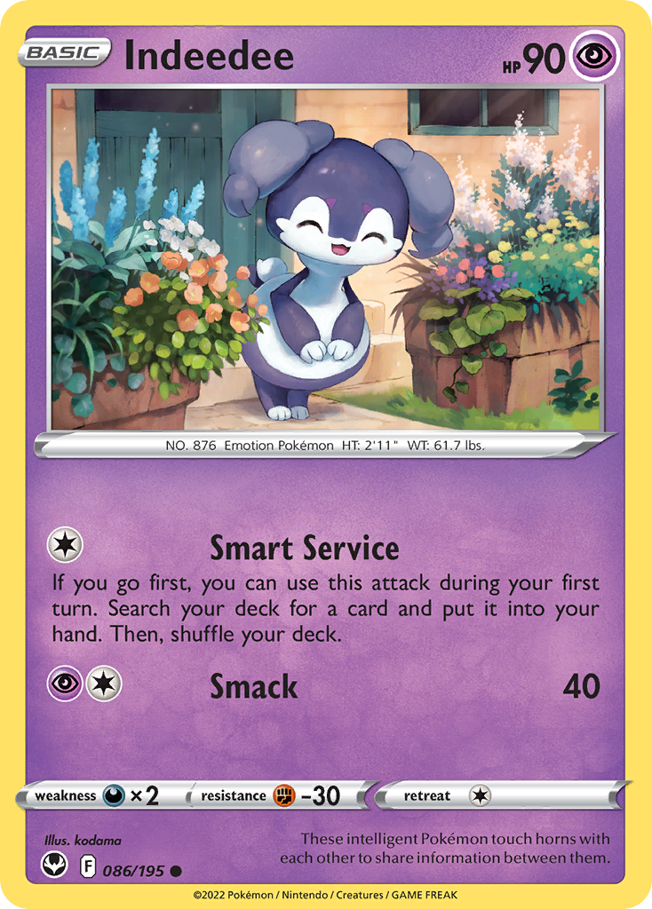 Buy Indeedee | Silver Tempest | Pokemon Card Australia Brickheads Collectables Buy Indeedee | Silver Tempest | Pokemon Card Australia Brickheads Collectables
