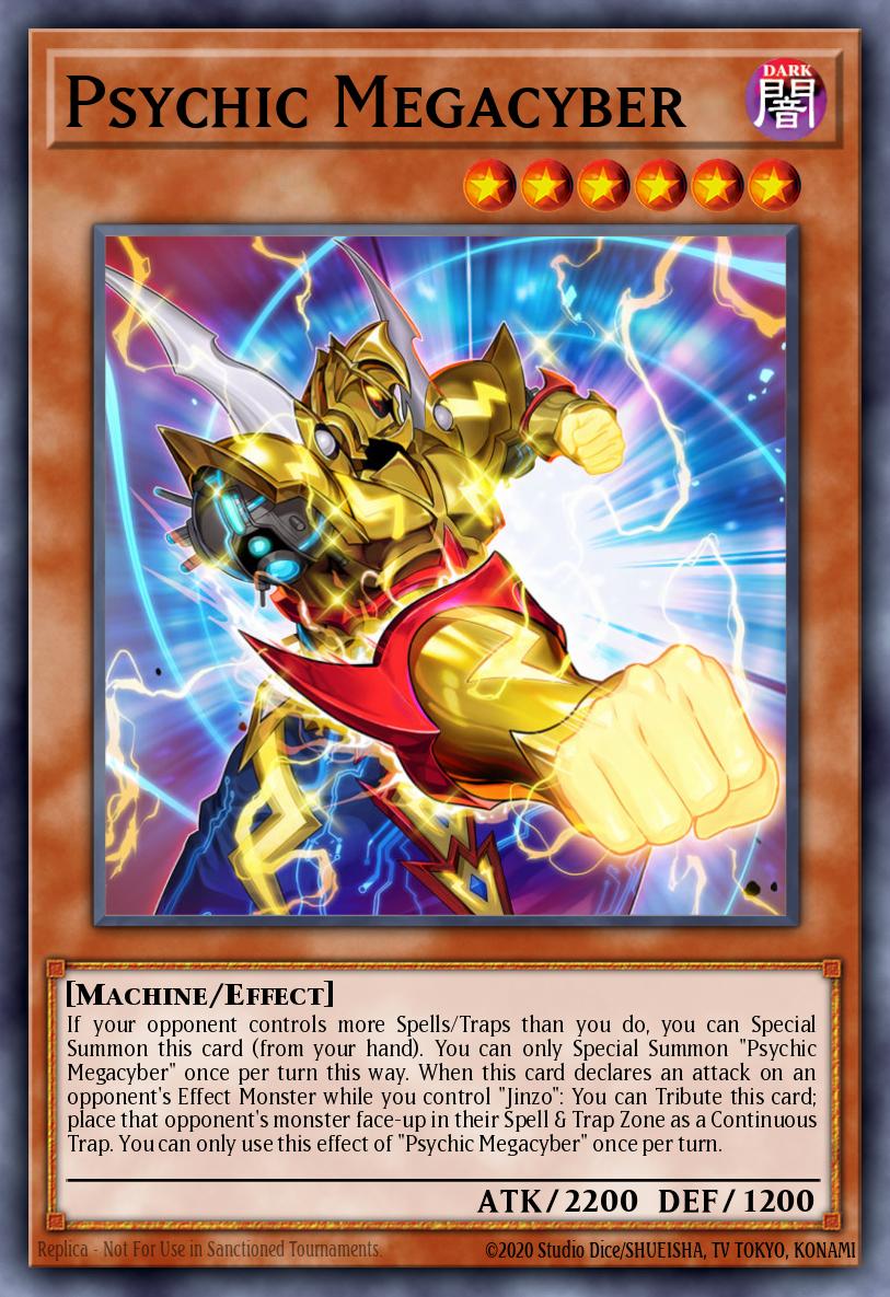 Psychic Megacyber - LED7-EN033 Rare