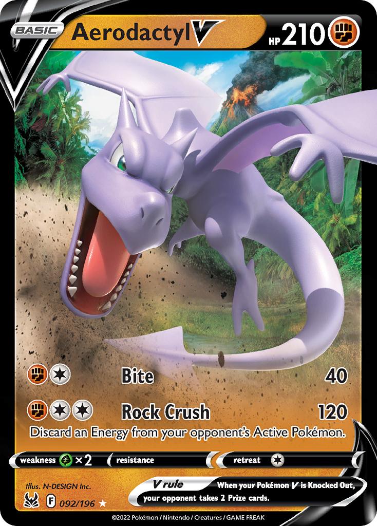 Buy Aerodactyl V Holo Rare V | Lost Origin