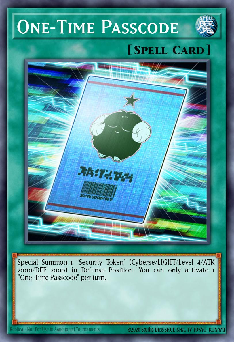 OneTime Passcode - MP18-EN141 Rare