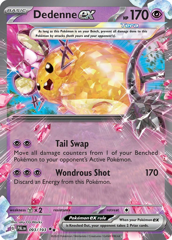 Buy Dedenne ex | Paldea Evolved