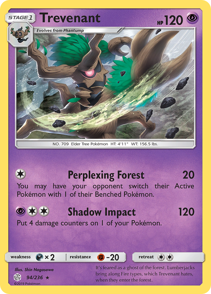 Buy Trevenant Rare | Cosmic Eclipse