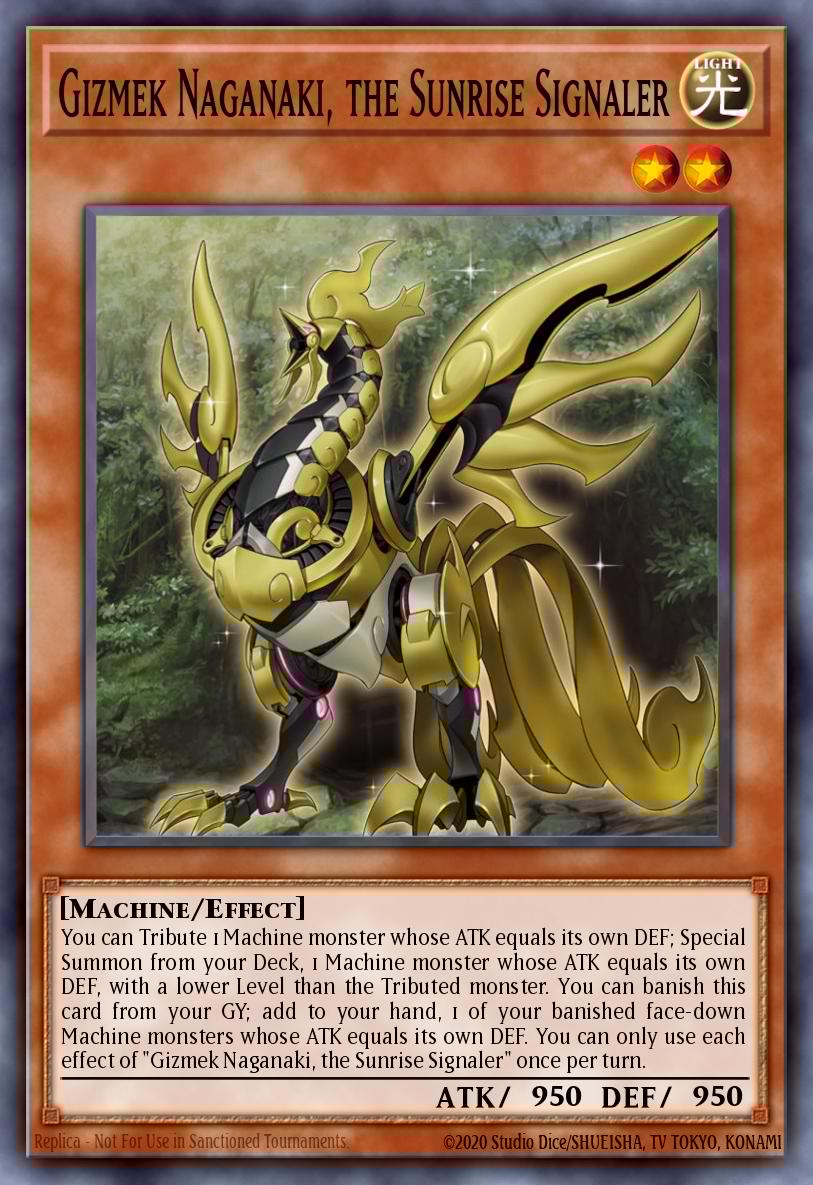 Gizmek Naganaki, the Sunrise Signaler - AMDE-EN037 Rare | Yu-Gi-Oh! Card