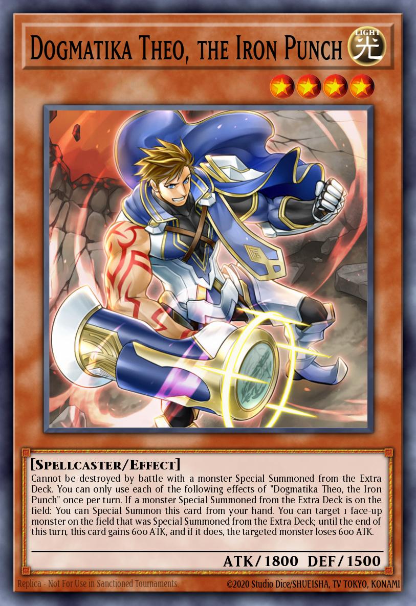 Dogmatika Theo, the Iron Punch - MP21-EN102 Ultra Rare