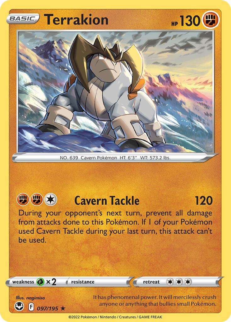 Buy Terrakion | Silver Tempest