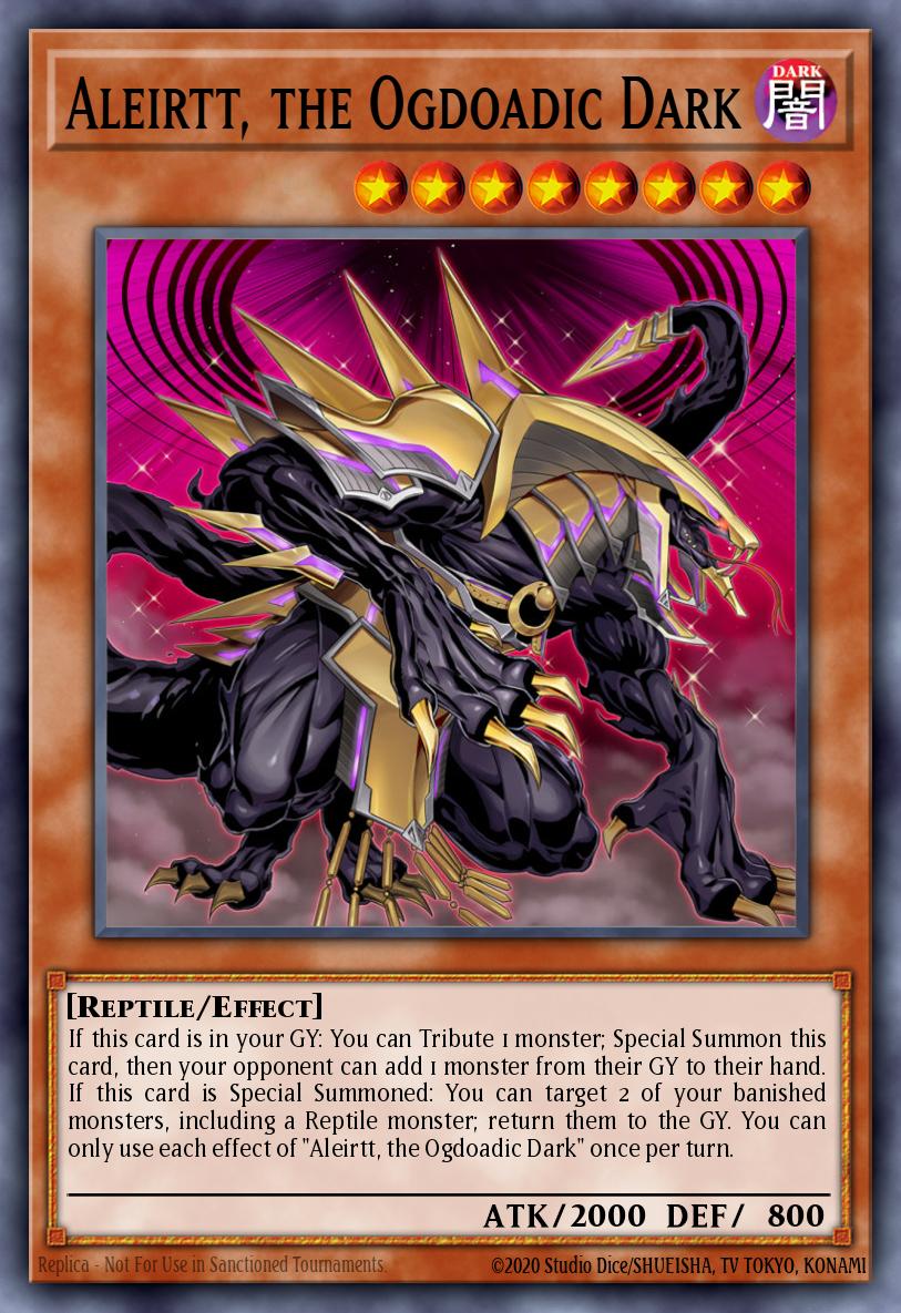yugioh cards that summon banished monsters Aleirtt, the Ogdoadic Dark - ANGU-EN006 Super Rare