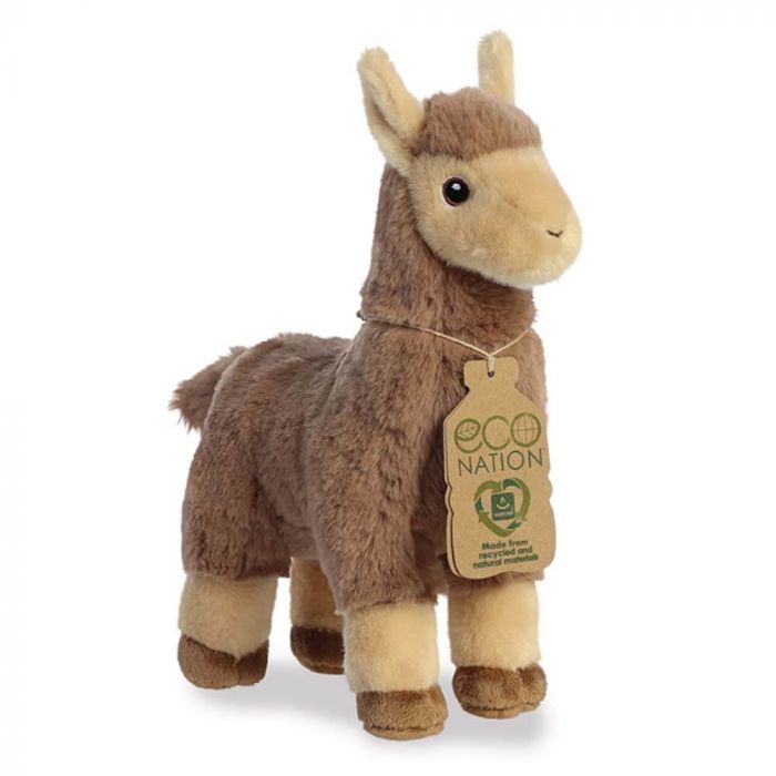 Tan Llama ~ ECO NATION 25cm Plush