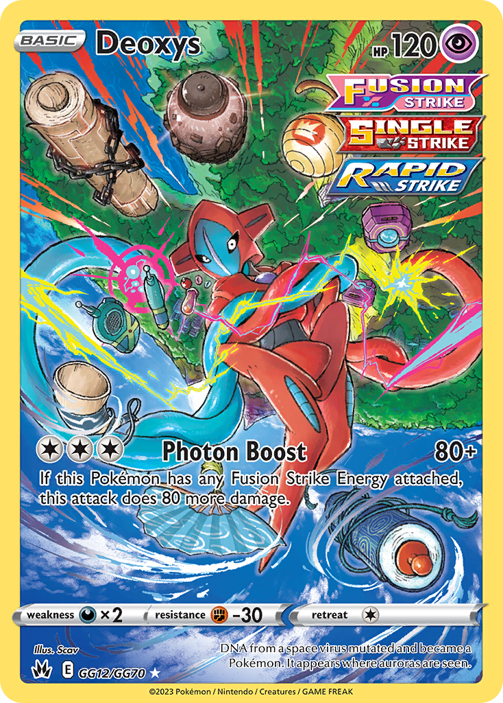 pokemon card gg Buy Deoxys GG12/70 Trainer Gallery Rare Holo