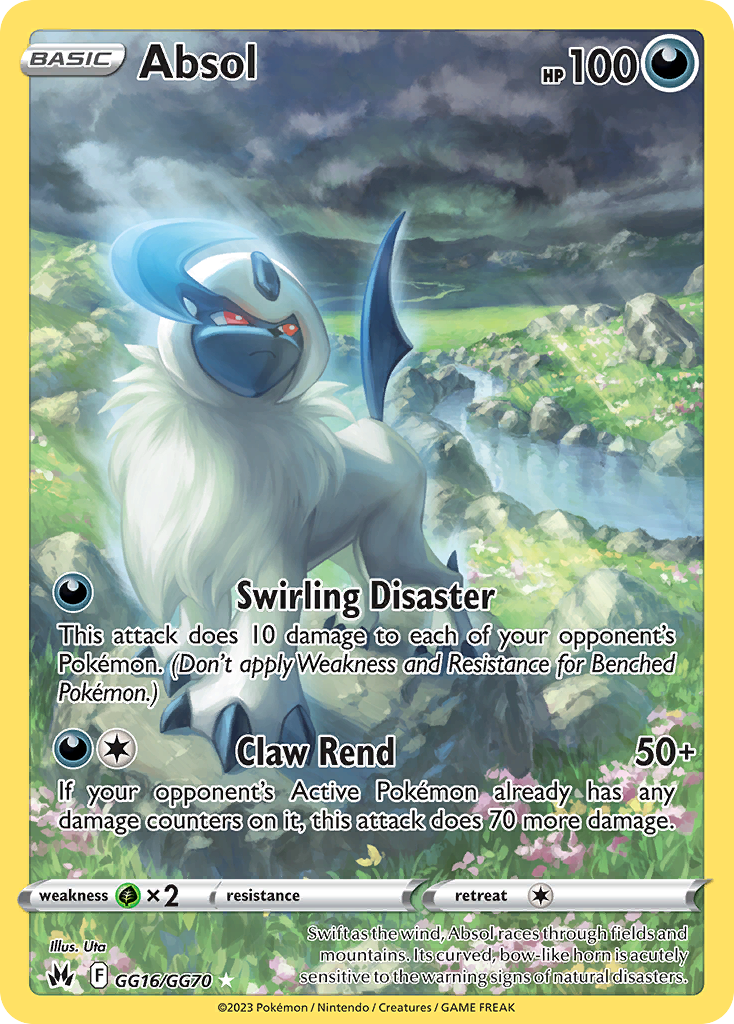 Buy Absol GG16/70 Trainer Gallery Rare Holo