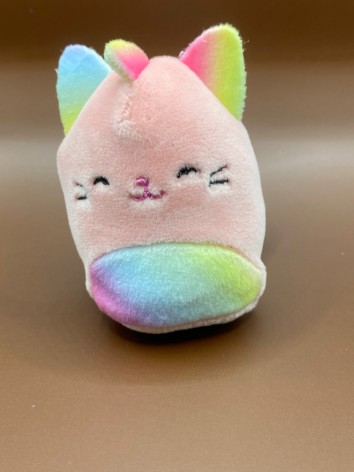 Light Pink Rainbow Caticorn ~ 2" Individual Squishville by Squishmallows