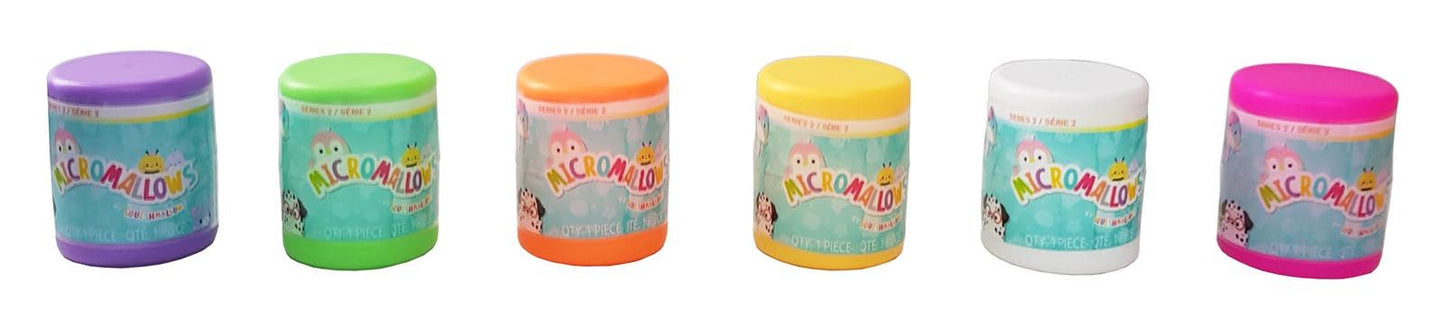 1x Capsule ~ SERIES 2: MICROMALLOWS 2.5” Squishmallow ~ Random