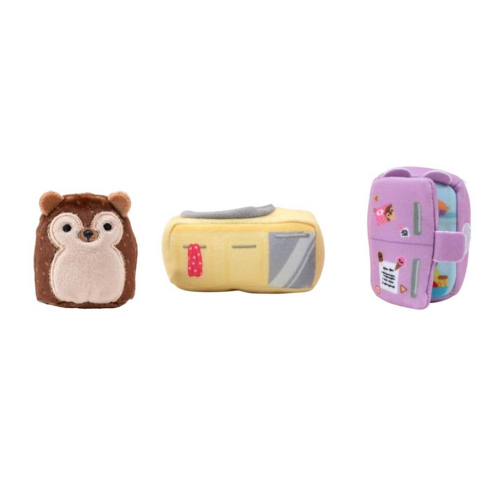 Kitchen Set Hedgehog ~ Mini Squishville Plush Accessory Set