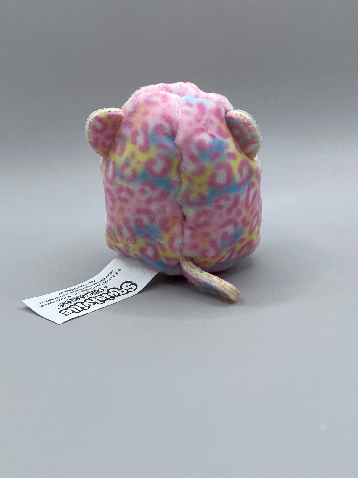 Pink Multicolour Cheetah ~ 2" Individual Squishville by Squishmallows
