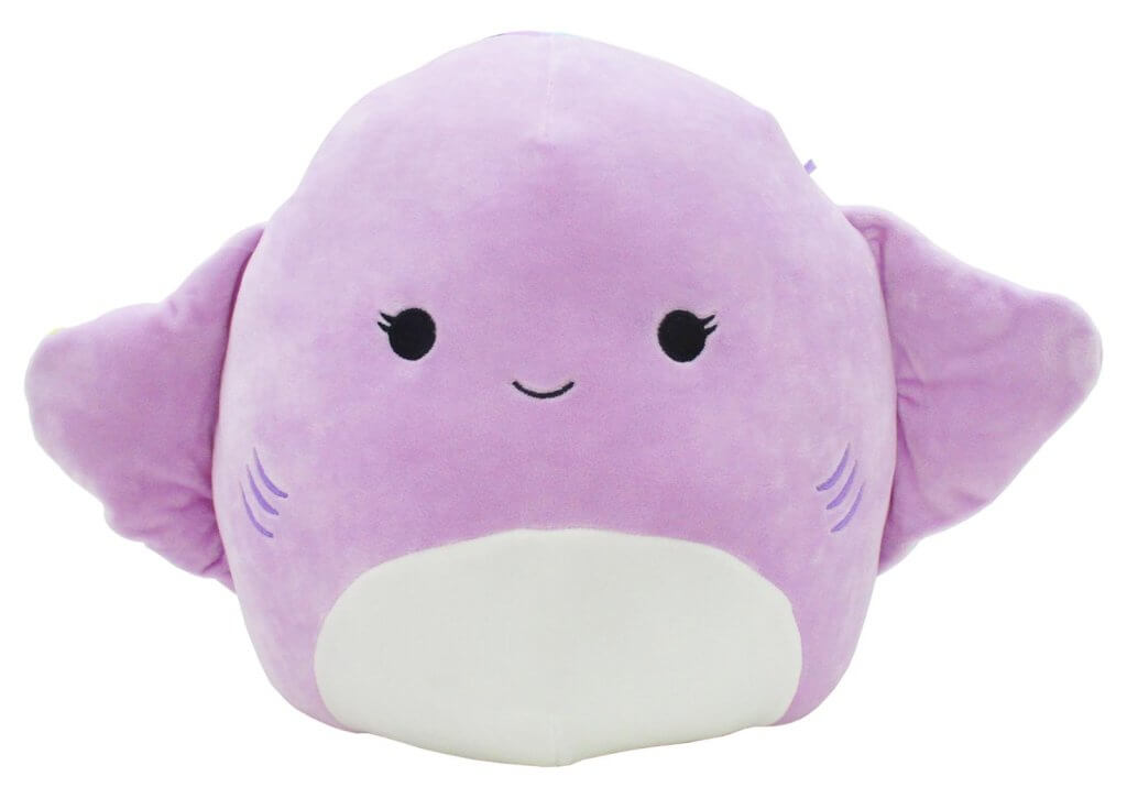 Aziza the Purple Stingray (POLKA DOT BACK) ~ 12" inch Squishmallows ~ SEA LIFE