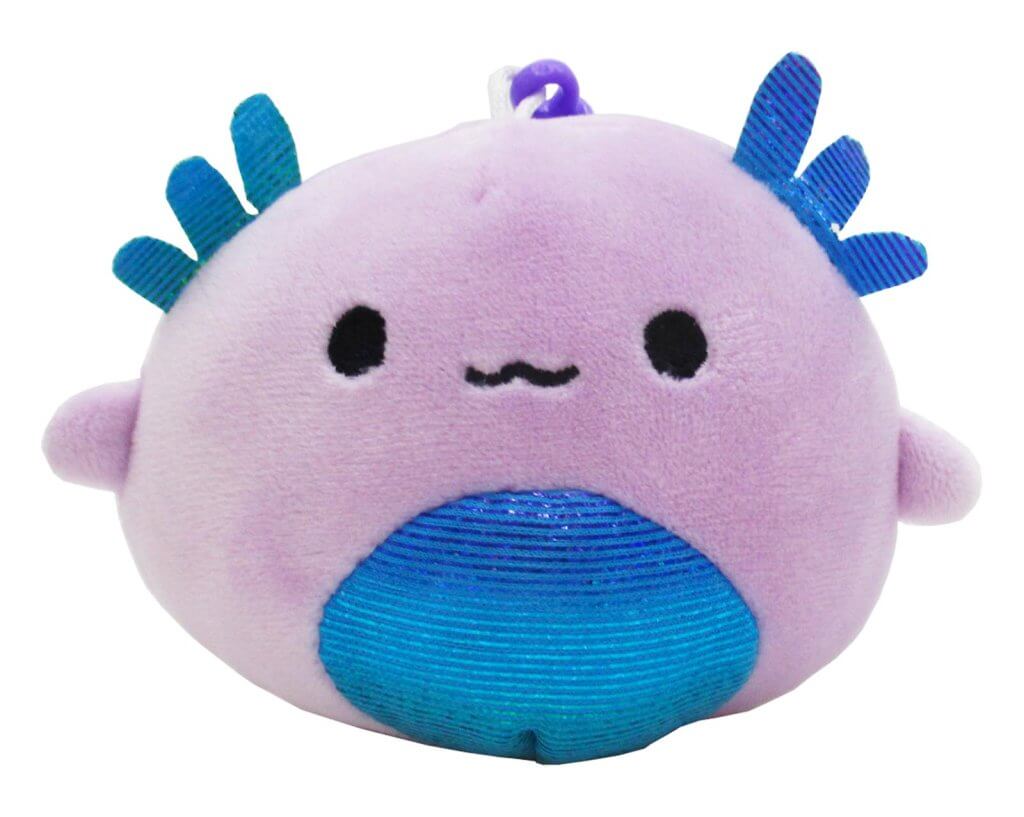 Monica the Purple Axolotl ~ 3.5" inch Clip On Squishmallow ~ Colourful Crew Squad ~ PRE-ORDER