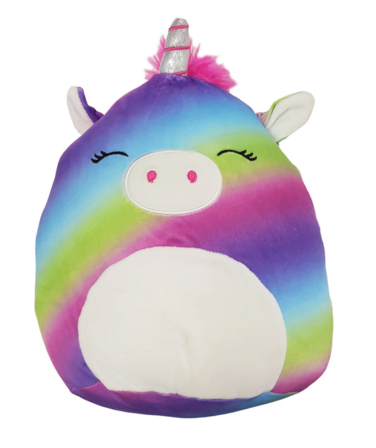 Clarissa the Rainbow Striped Unicorn ~ 10" inch Squishmallows ~ EXCLUSIVE Unicor