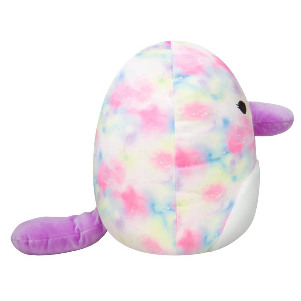 Brindall the Rainbow Watercolor Platypus ~ 16" inch Squishmallow ~ In Stock!