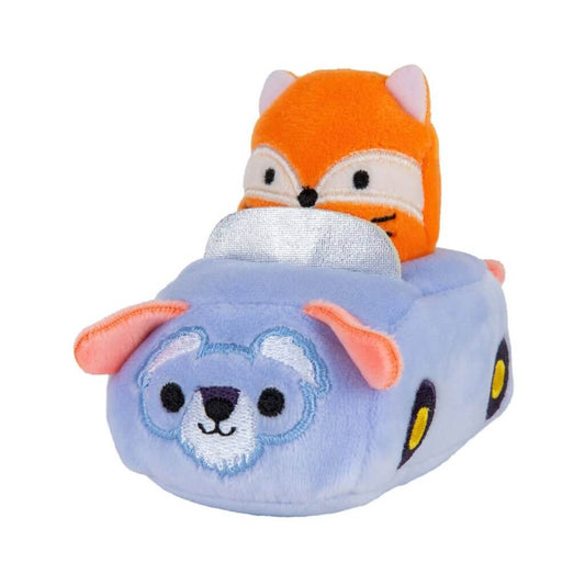 James the Fox in Car ~ Mini Squishmallow in VEHICLE Squishville Plush ~ IN STOCK