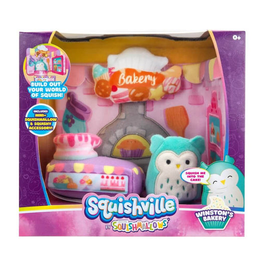 Winston's Bakery ~ Medium Soft Playset Squishville Plush ~ IN STOCK!