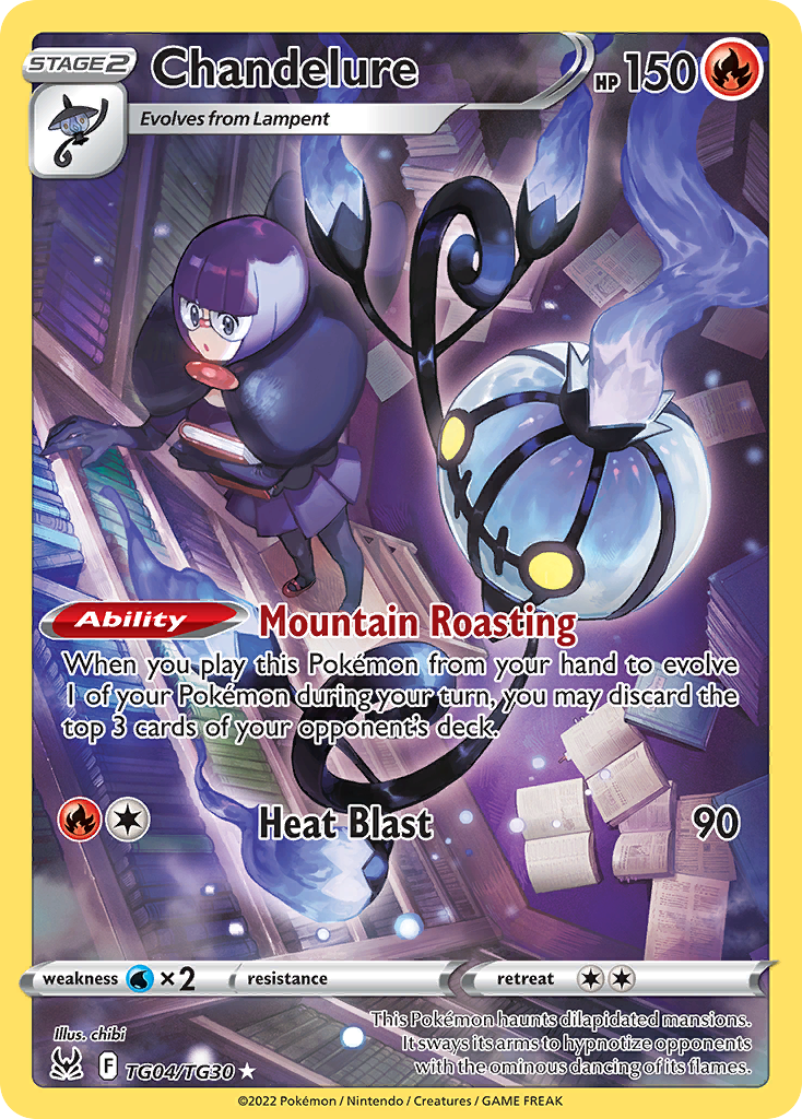 Buy Chandelure TG04/30 Trainer Gallery Rare Holo