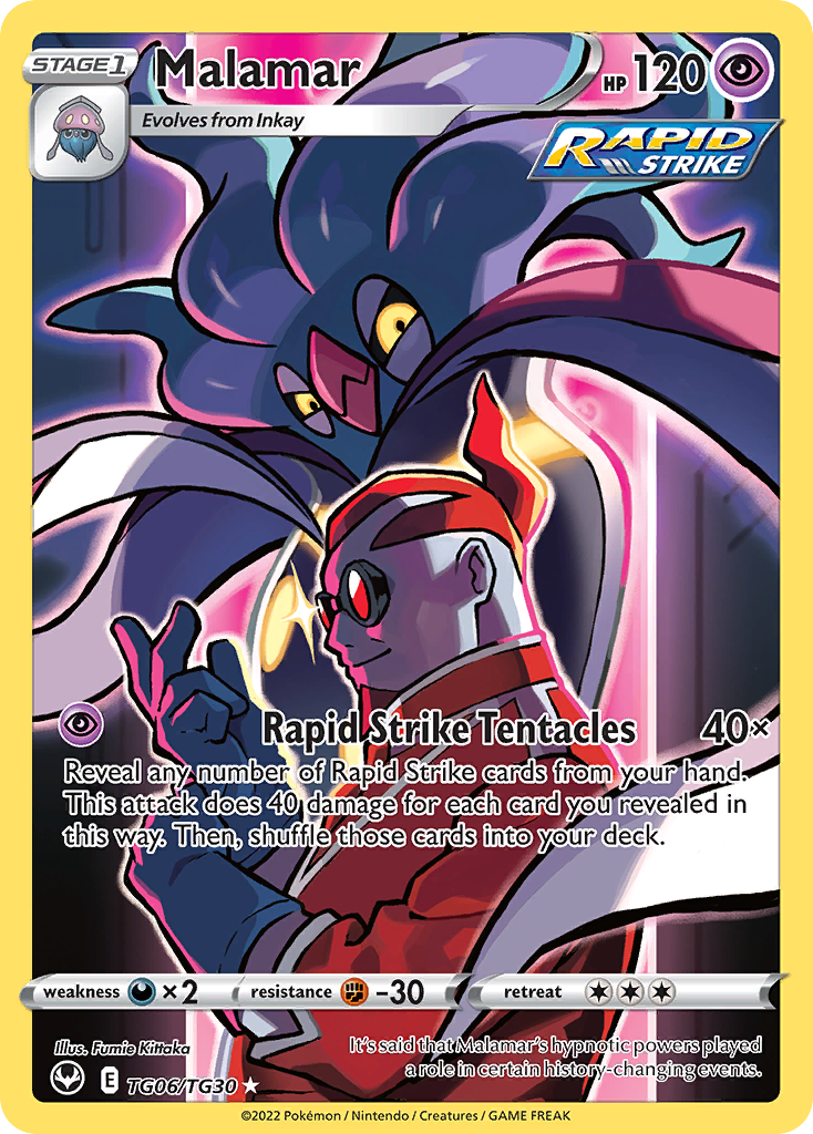 tg pokemon cards Buy Malamar TG06/30 Trainer Gallery Rare Holo