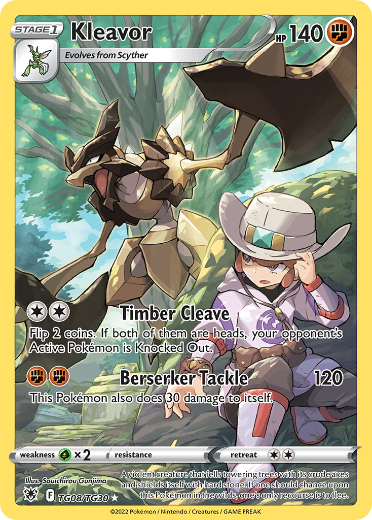 Buy Kleavor TG08/30 Trainer Gallery Rare Holo