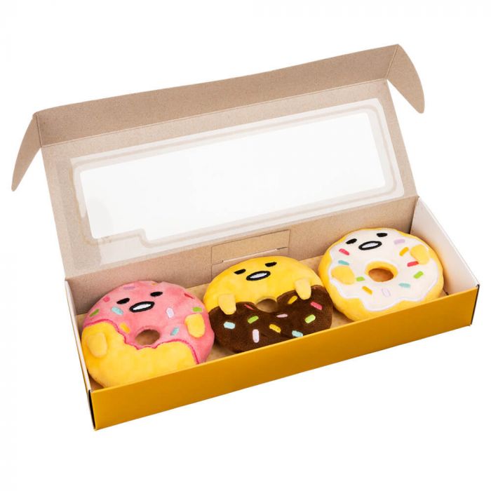Gudetama Donut / Doughnut Collector Set Mini Plush