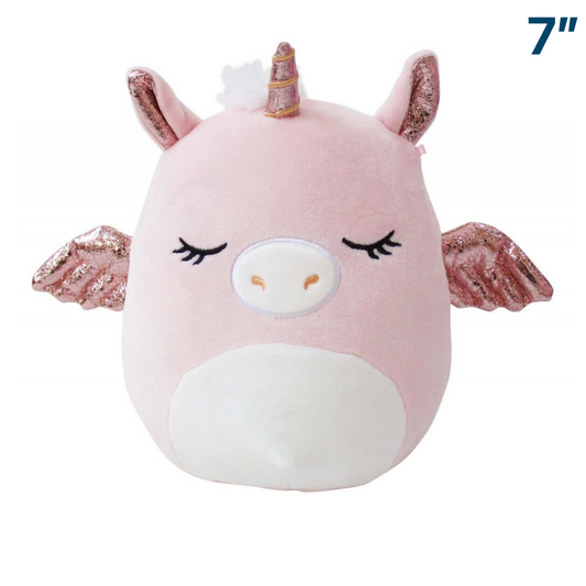 Grecia the Pink Unicorn - Pegasus ~ 7" inch Squishmallows ~ LAST STOCK!