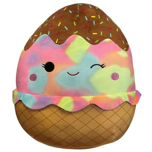 Glady the Cupcake / Ice Cream Cone ~ 7 - 7.5" inch Squishmallows ~ Food Squad