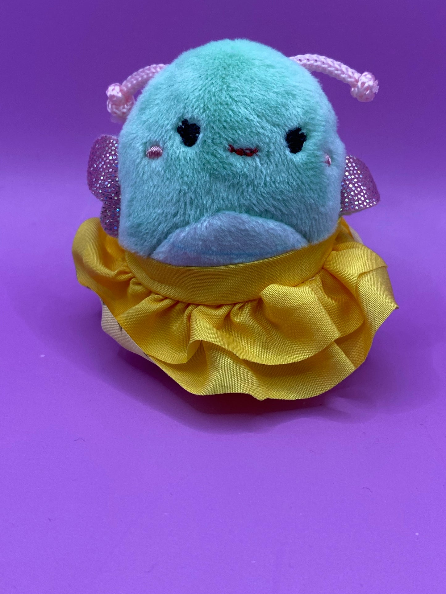 RARE ~ Butterfly with Yellow Skirt ~ 2" Individual Squishville by Squishmallows