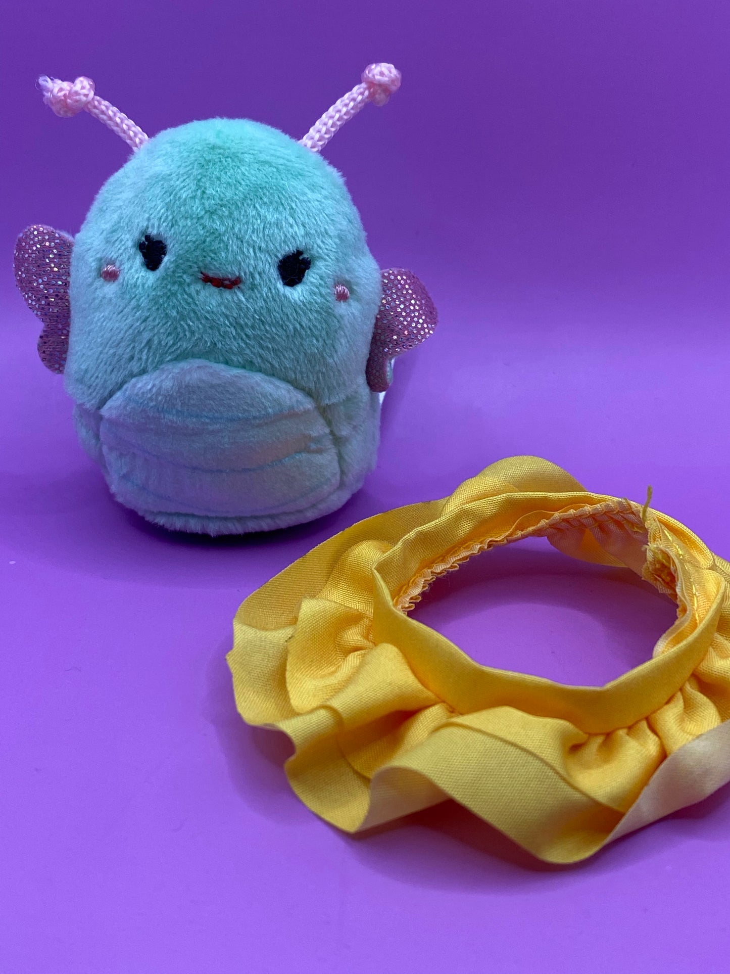 RARE ~ Butterfly with Yellow Skirt ~ 2" Individual Squishville by Squishmallows
