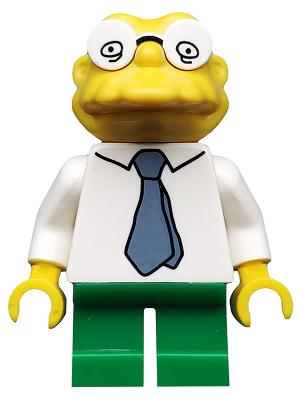 Hans Moleman - The Simpsons - Series 2 | LEGO Minifigure | NEW CMF
