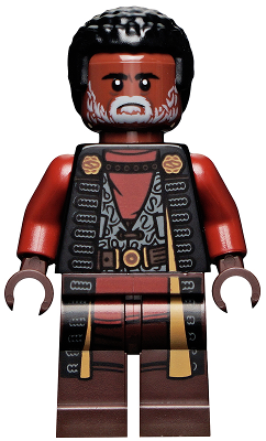 Greef Karga - Black Magistrate Robe and LEGO Minifigure | Star Wars The Mandalorian