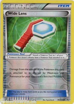 Wide Lens 95/108 Reverse Holo | Roaring Skies | Pokemon Card