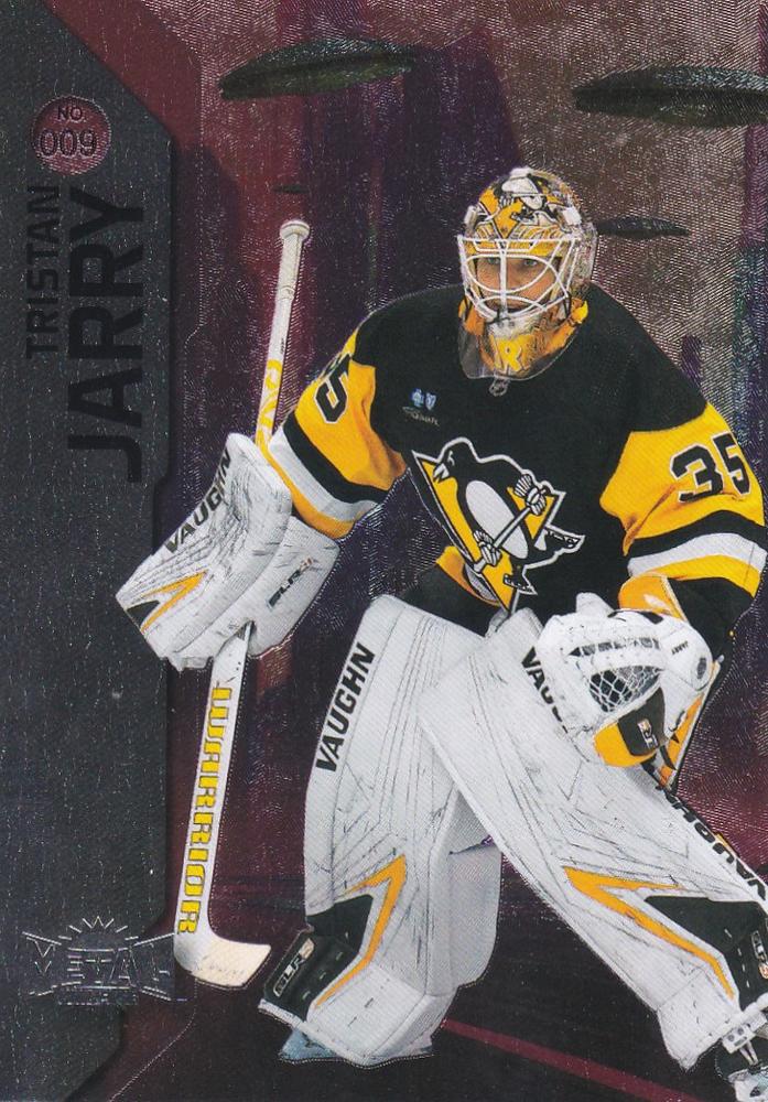 Tristan Jarry #009 Pittsburgh Penguins | 2023-24 SkyBox Metal Universe | NHL Trading Card