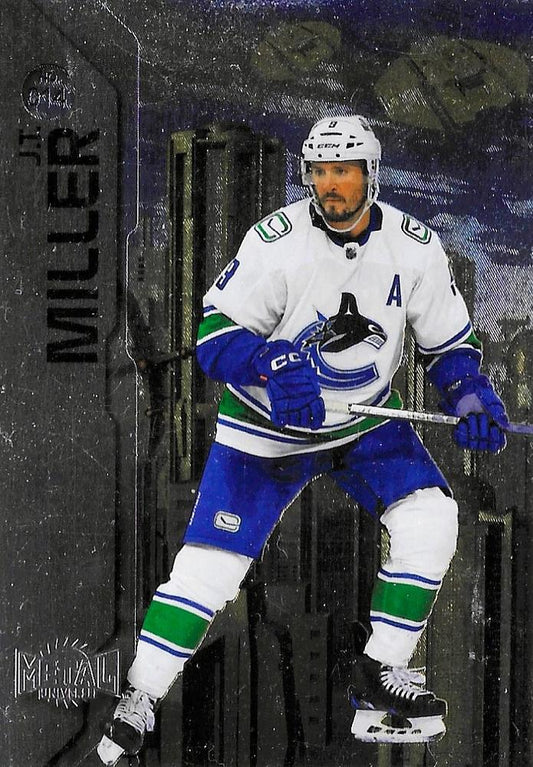 J.T. Miller #014 Vancouver Canucks | 2023-24 SkyBox Metal Universe | NHL Trading Card