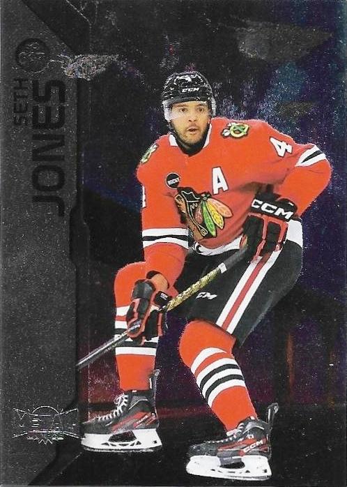 Seth Jones #017 Chicago Blackhawks | 2023-24 SkyBox Metal Universe | NHL Trading Card