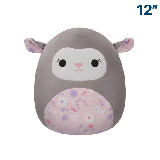 Lamb with Floral Belly ~ 12" 2024 Easter Squishmallow Plush ~ PRE-ORDER