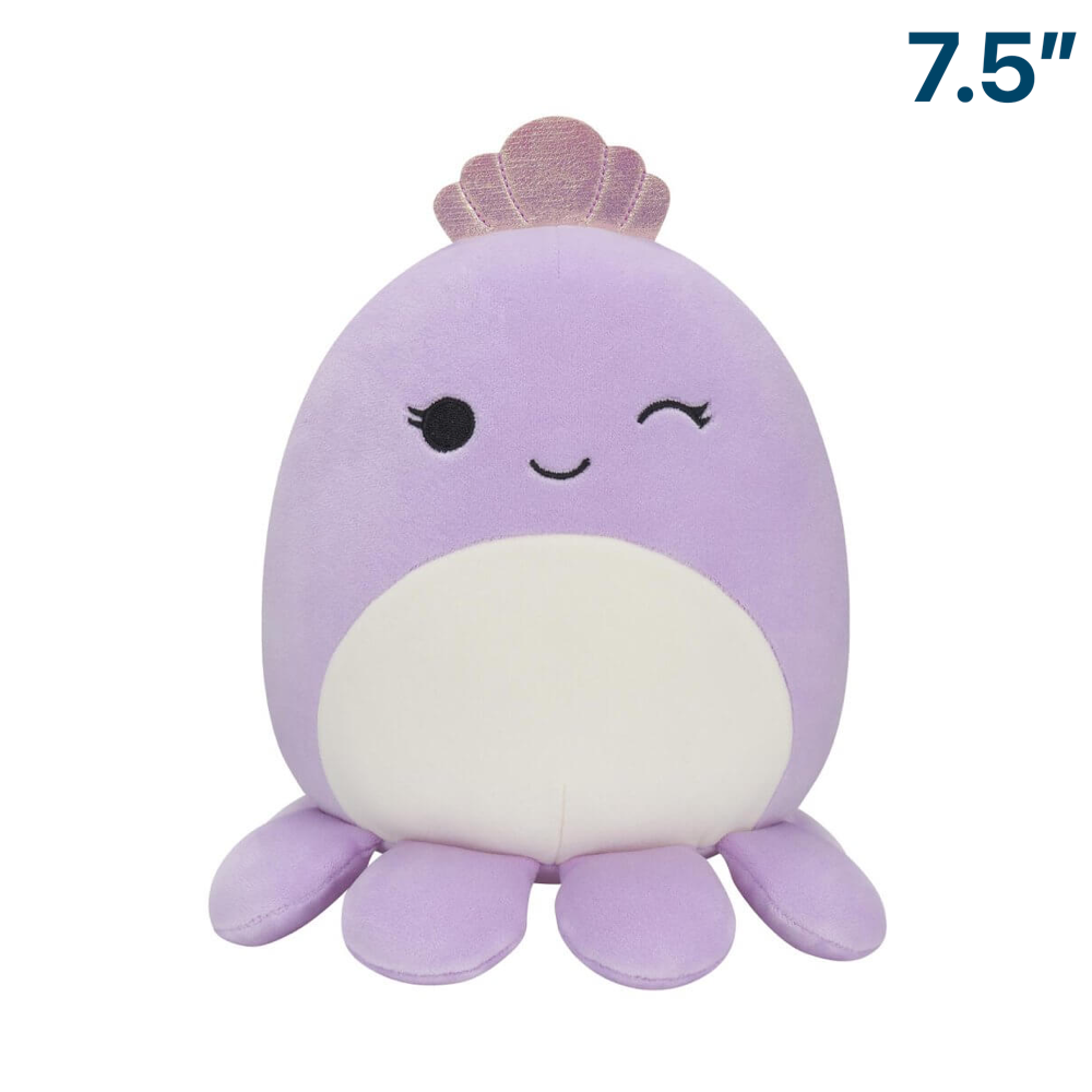 Violet the Purple Octopus ~ 7.5" Squishmallow Plush ~ IN STOCK