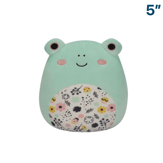 Green Frog with Floral Belly ~ 5" 2024 Easter Squishmallow Plush ~ PRE-ORDER ~ LIMIT 1 PER CUSTOMER