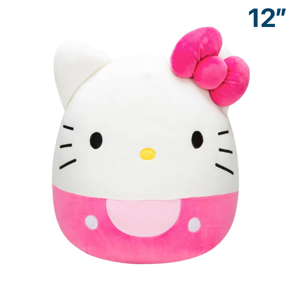 Hello Kitty (PINK) 12" inch Squishmallows ~ Hello Kitty 2023 SQUAD ~ In Stock!